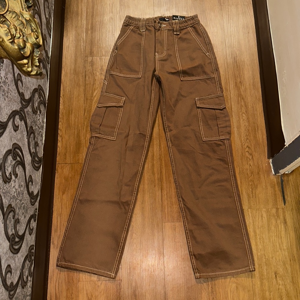 Give me a break cargo carpenter jeans from fashion nova